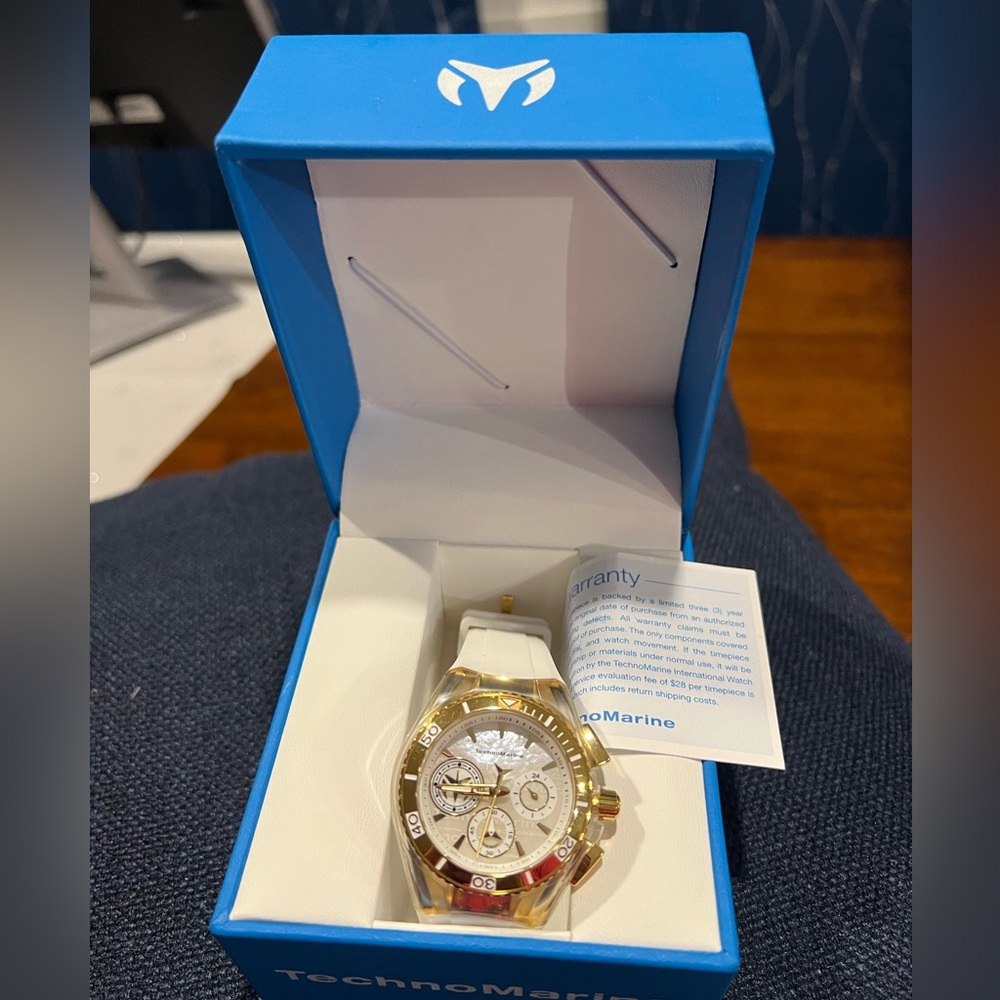 Technomarine White and Gold